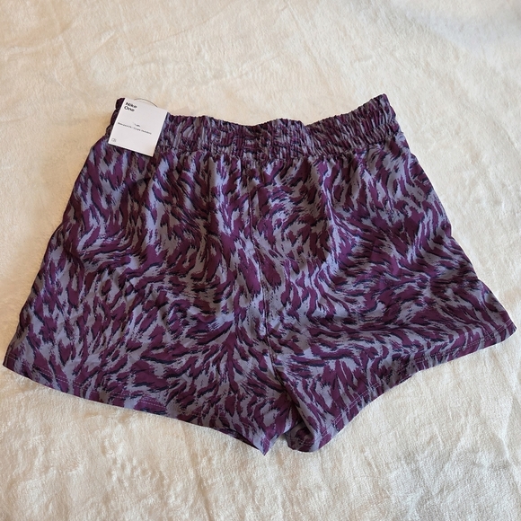 Nike One Kids' Training Shorts - Purple Animal Print - Size Large Dri-Fit Youth - Picture 7 of 10